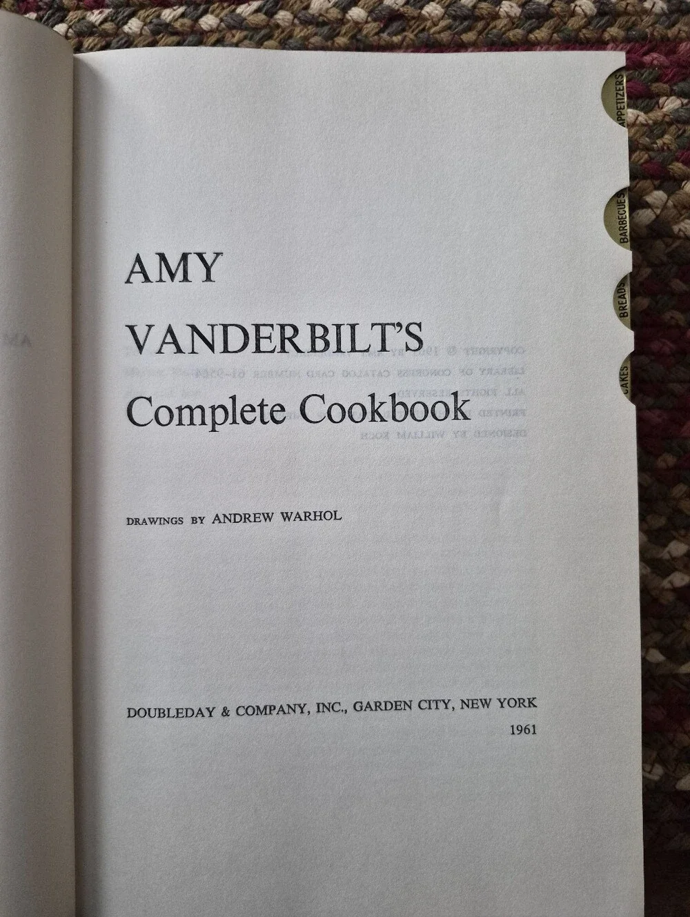 Amy Vanderbilt’s Complete Cookbook